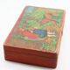 Set of wooden cubes ancient tales of Perrault butcherat