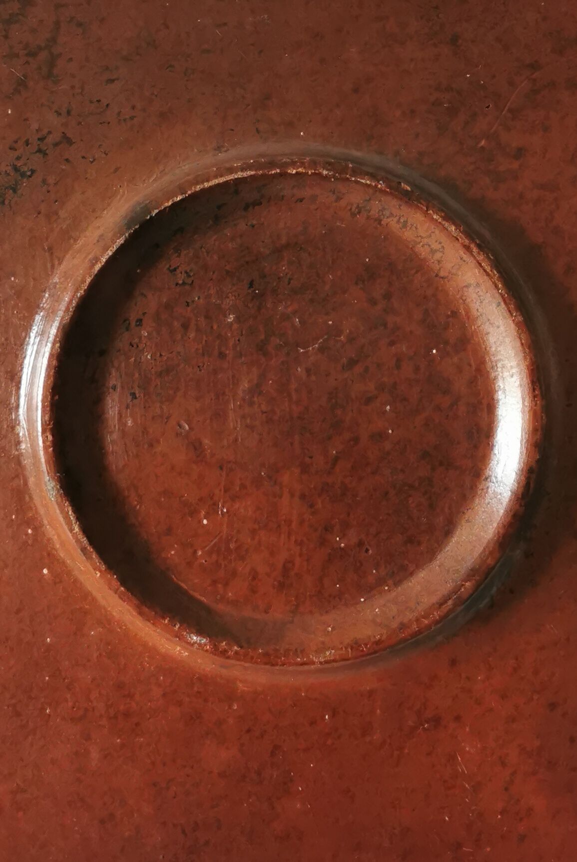 Ceramic and rattan top