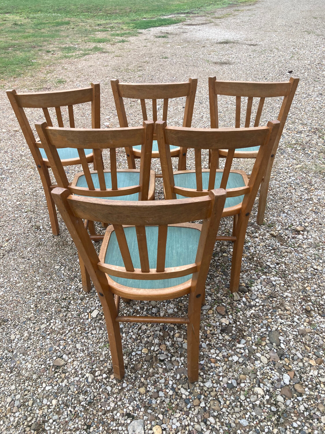 6 chaises bistrot luterma