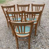 6 chaises bistrot luterma
