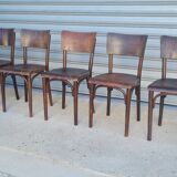 Set of 6 thonet bistro chairs