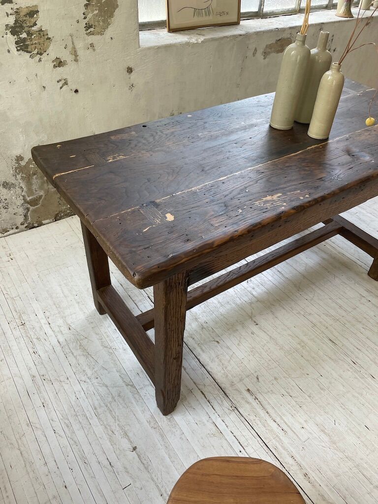 Work farm table established oak