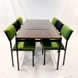 Japan Series Dining Table and Chairs by Cees Braakman for Pastoe, 1960s, Set of 7