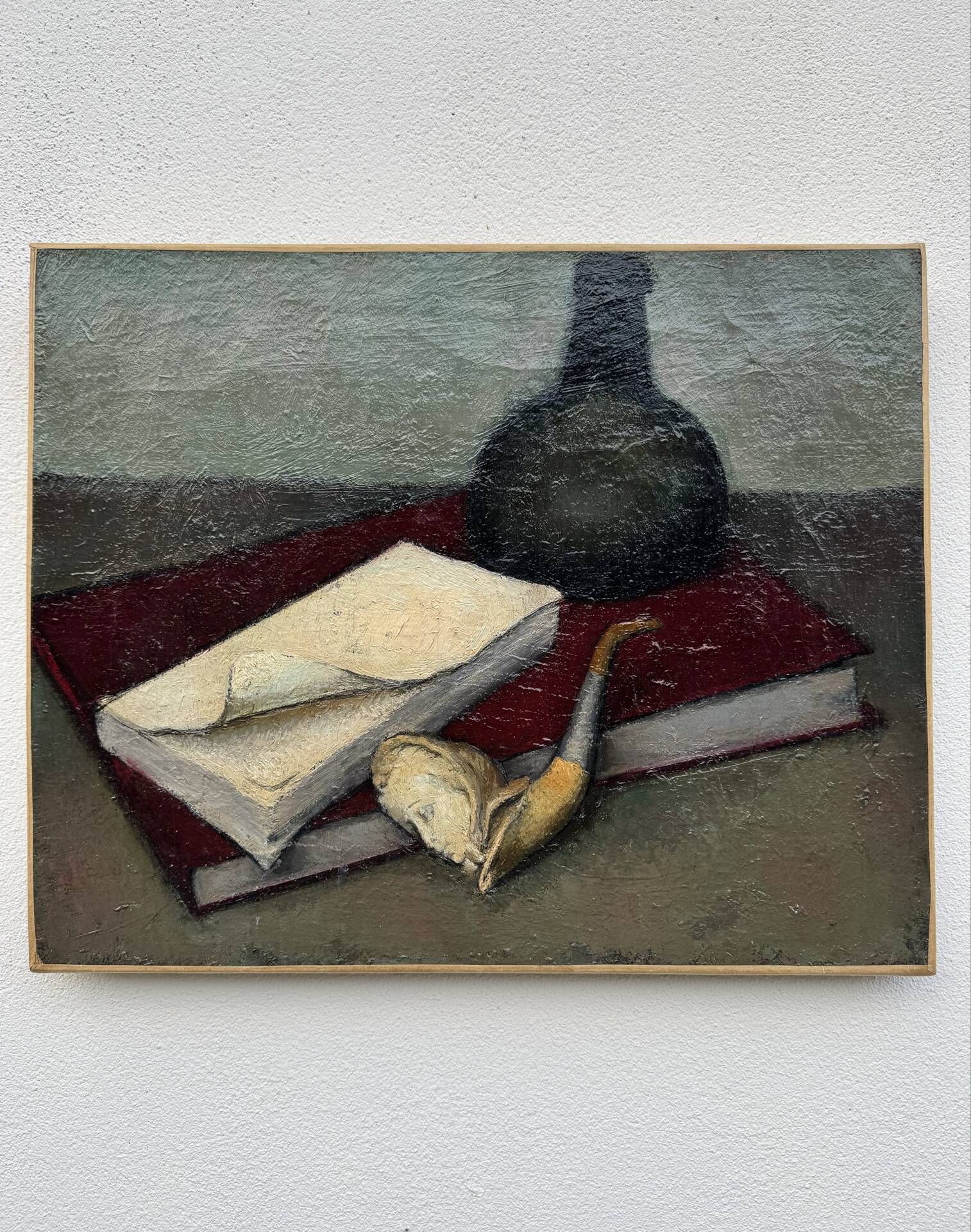 Still life painting modern realism old
