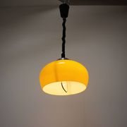 Adjustable Mid Century Pendant in the style of Meblo, 1980's, Czechoslovakia