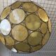 Suspension boule verre vintage