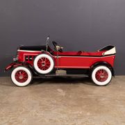 Vintage 20thC Rare American Packard Two Seat Pedal Car