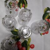 6 verres vintages