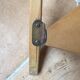 Bureau d'écolier en bois pliable vintage