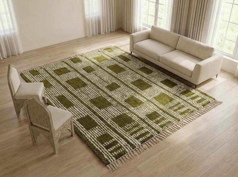 Tapis berbère authentique taille 2/3 m
