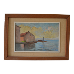 Vue de martigues milieu - xxe