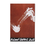 Roland Garros 2018 poster by Fabienne Verdier