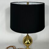 Mid-century Italian brass table lamp from 50s