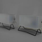 Ensemble de deux lampes de table par Pokrok Zilina, 1960s