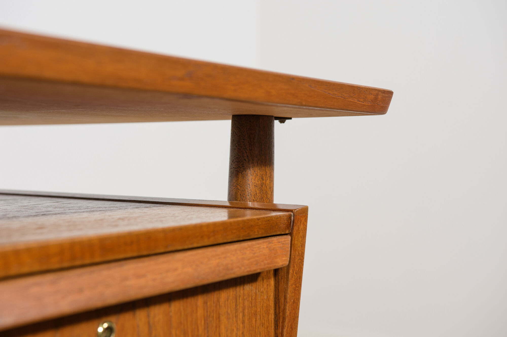 Mid-Century Teak Desk by Gunnar Nielsen Tibergaard, Denmark, 1960s