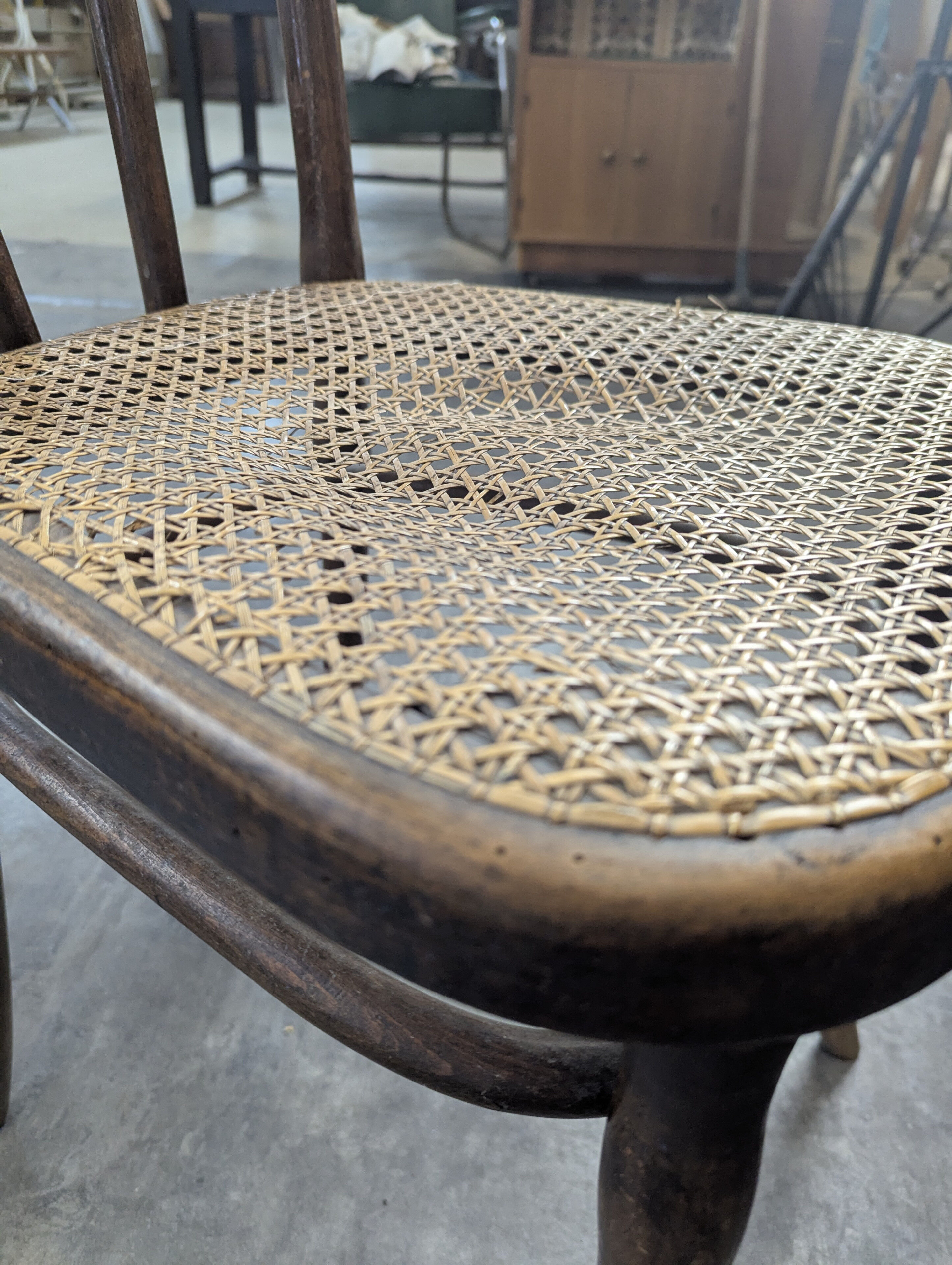 Set of 4 Thonet chairs