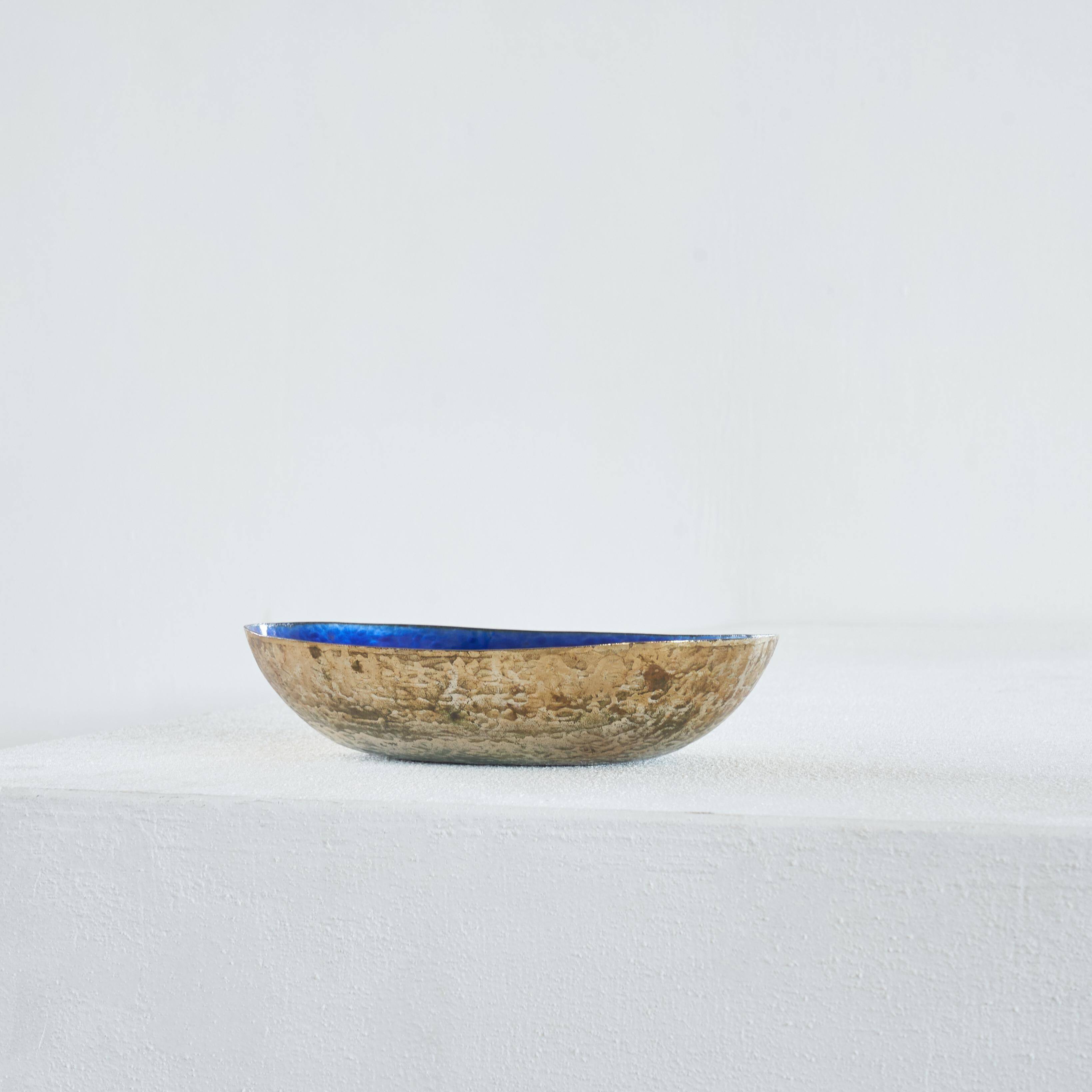 Hammered and enamelled Valenti cup from the 1960s.