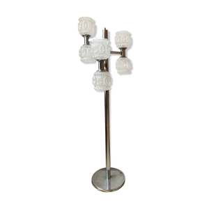 Lampadaire chrome 3 branches