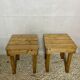 Paire de tabourets