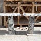 Console Mario en marbre violet veiné Viola par My Habitat Design