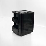70s Organiser Trolley 'Superstile' Neolt in Glossy Black