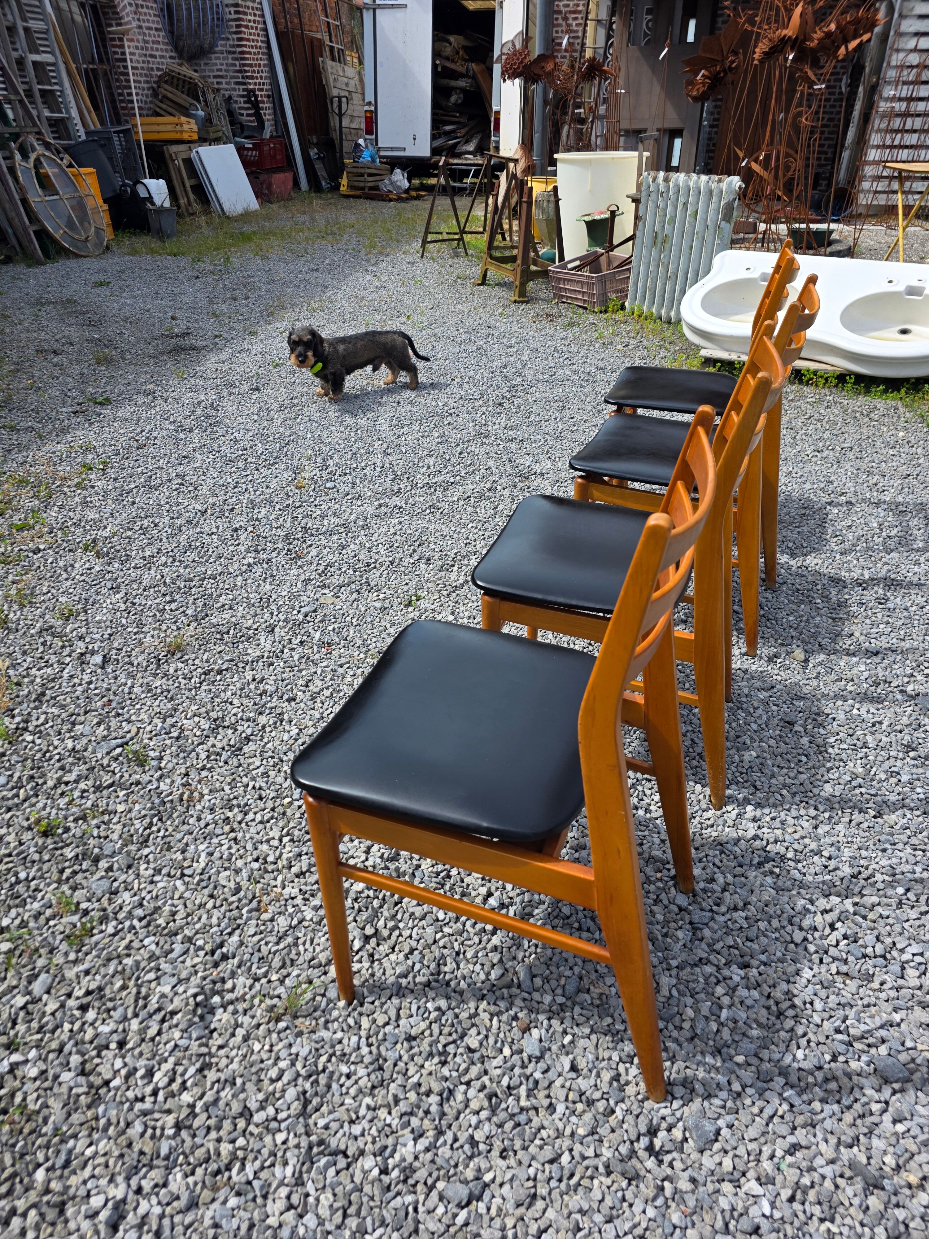 4 Scandinavian chairs from the 1960s