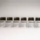 Set of 6 stacking chairs by David Rowland for HOWE, 1968