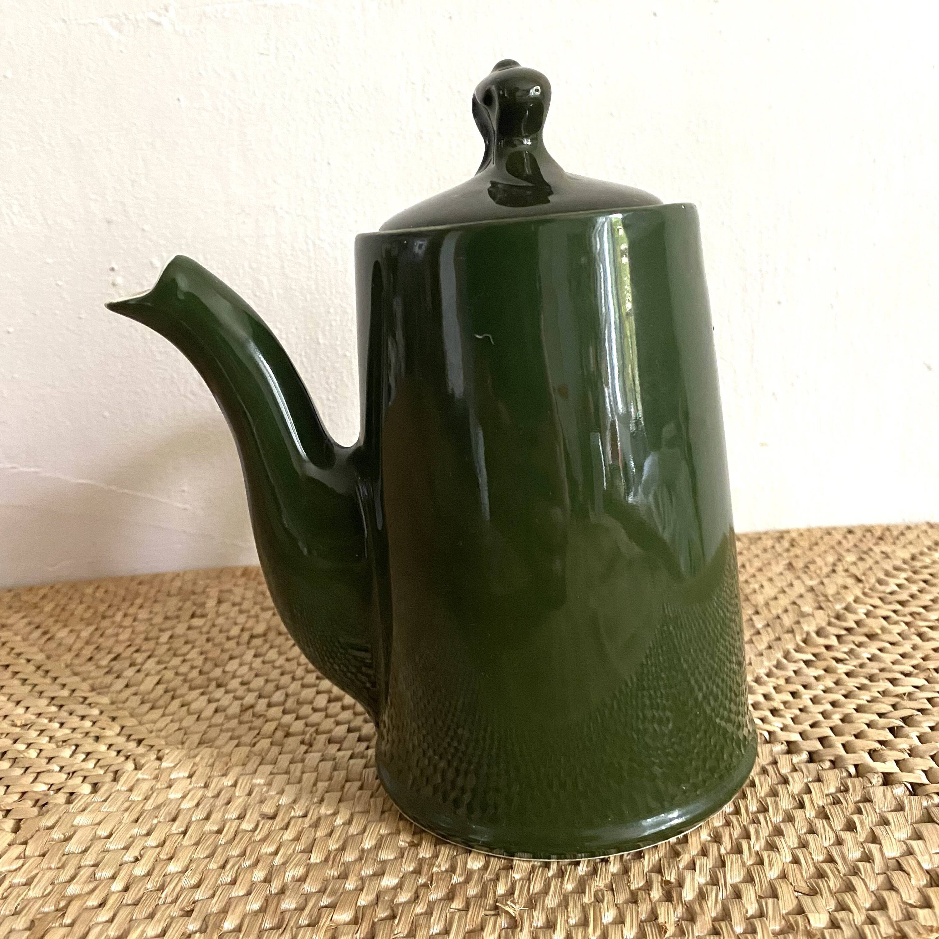 Vintage left-handed teapot like new Mehun France