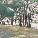 Painting “Dunes”, L.Grelier, 1962