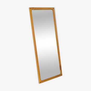 Model No. 165 Teak Mirror by Kai Kristiansen for Aksel Kjersgaard, 1960s