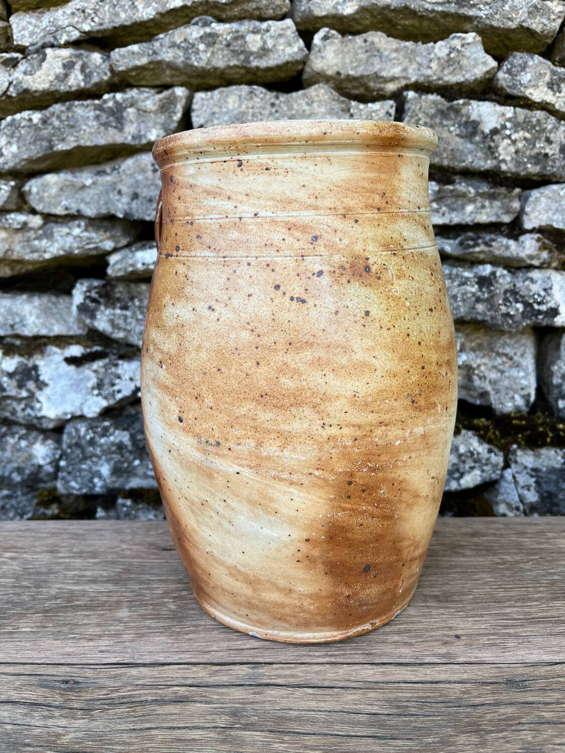 Jar, stoneware jug