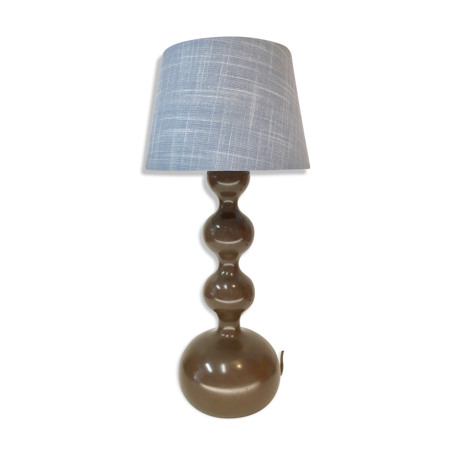 Wooden foot lamp