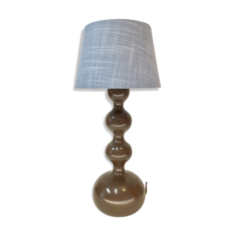 Wooden foot lamp