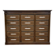 Oak cabinet from the early 20th century at support height.
