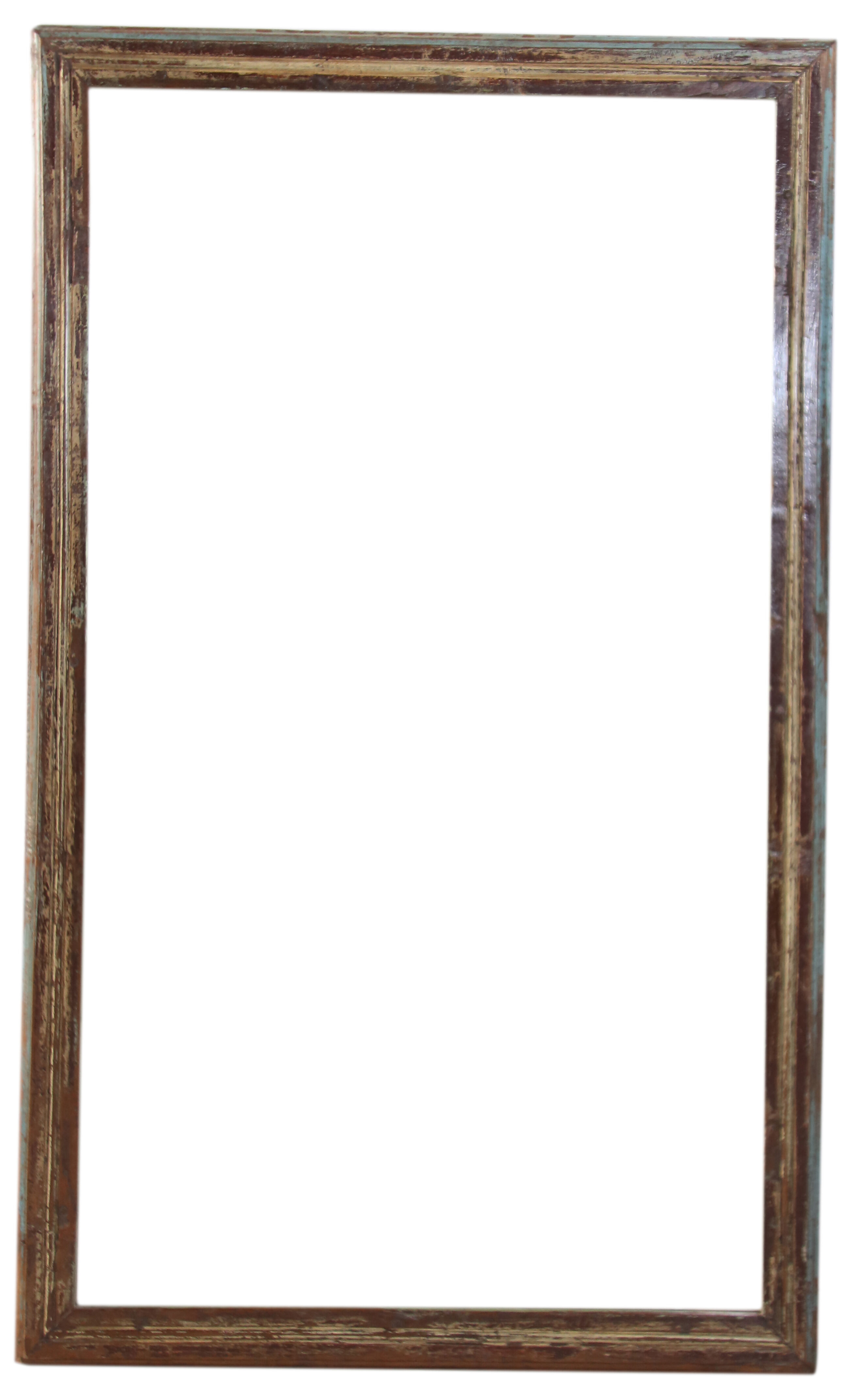 Old Burmese teak mirror