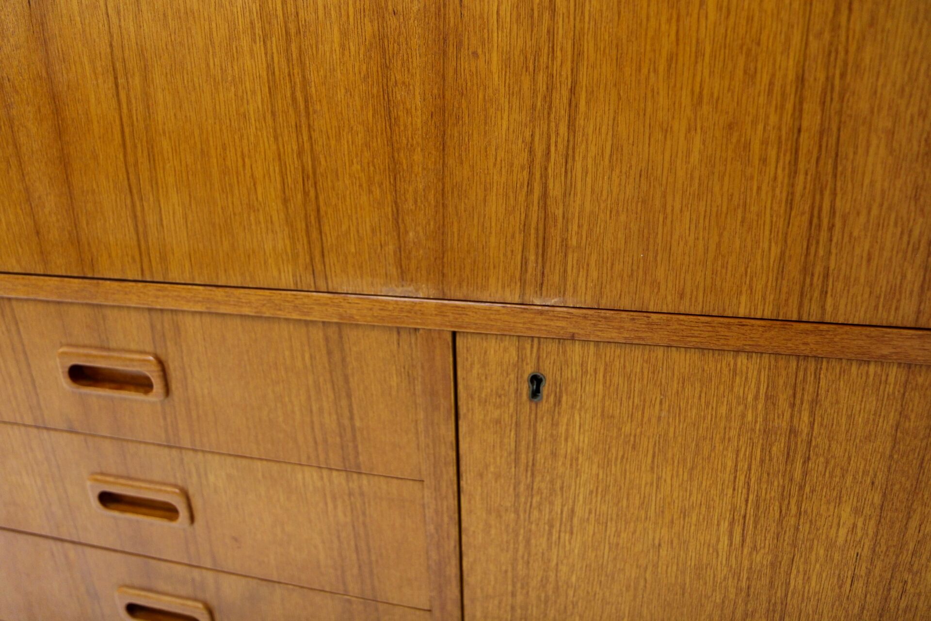 Enfilade scandinave en teck, Suède, 1960
