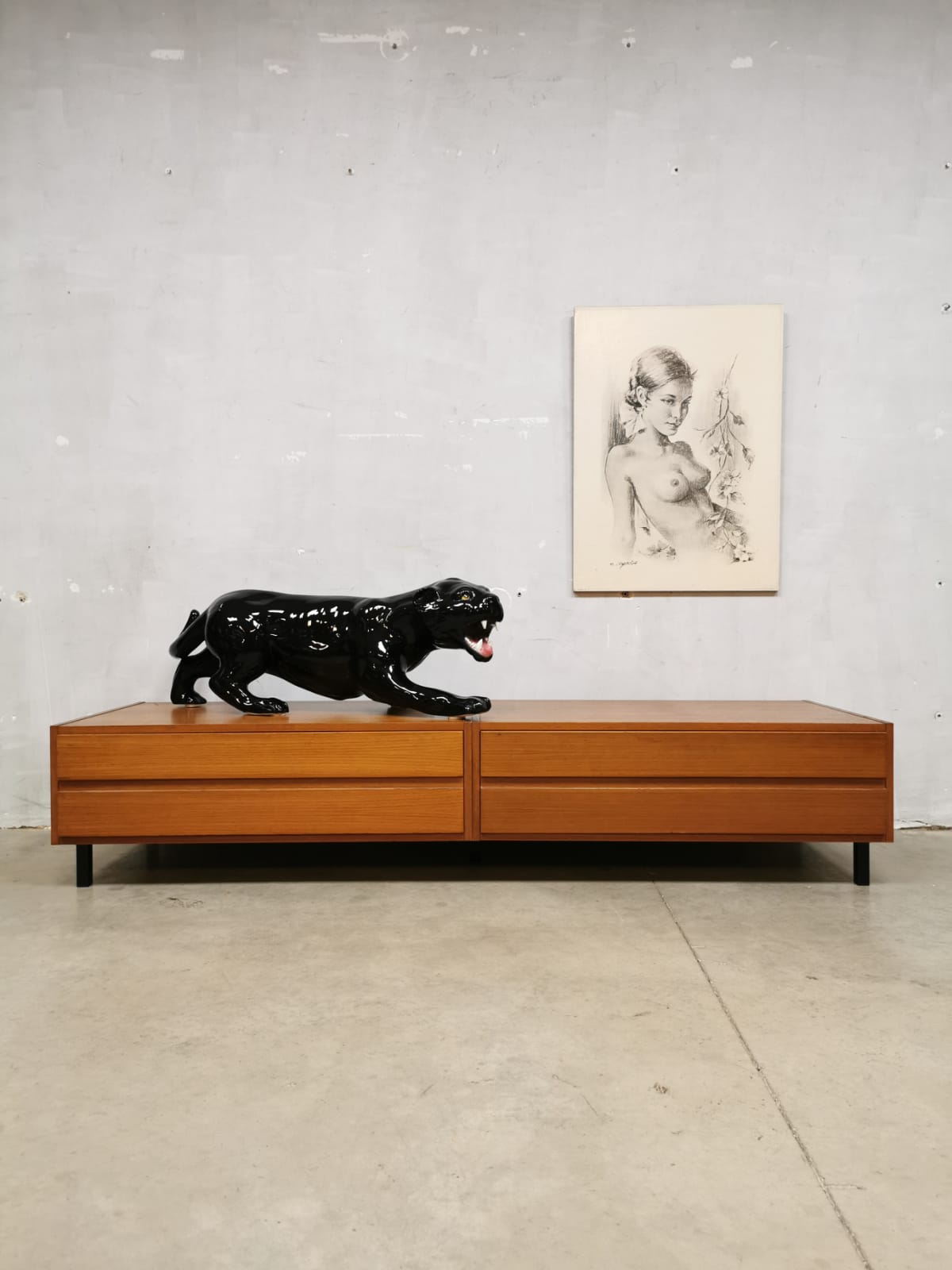 Enfilade danoise vintage design 'minimalisme'