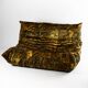 Togo 2-seater sofa Ligne Roset Mountain Tiger fabric by Dedar