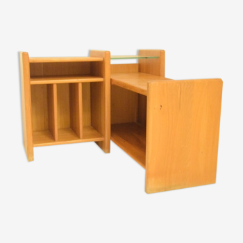 Corner bookcase 60s/70