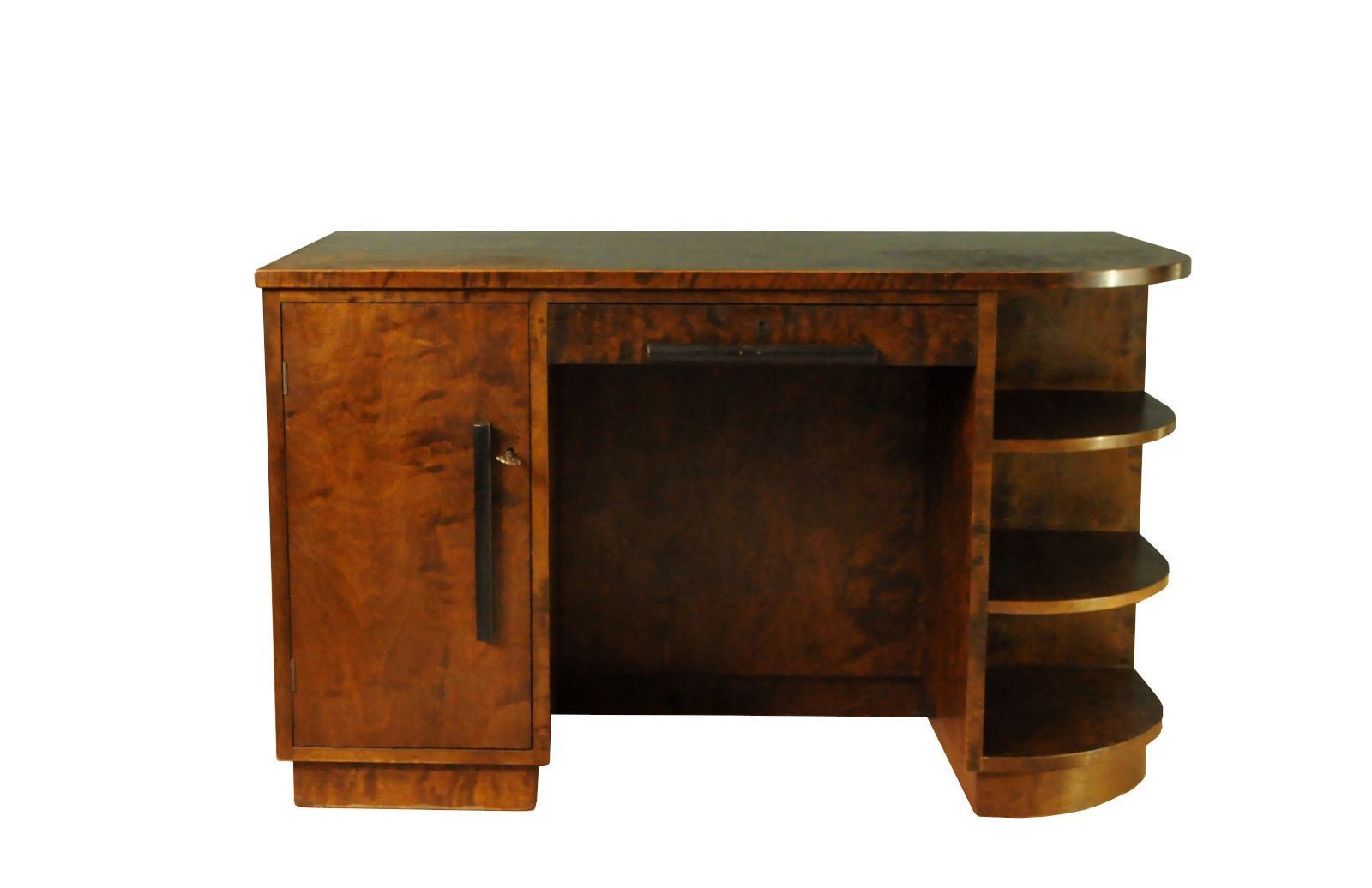 Double sided desk, walnut Denmark 1960