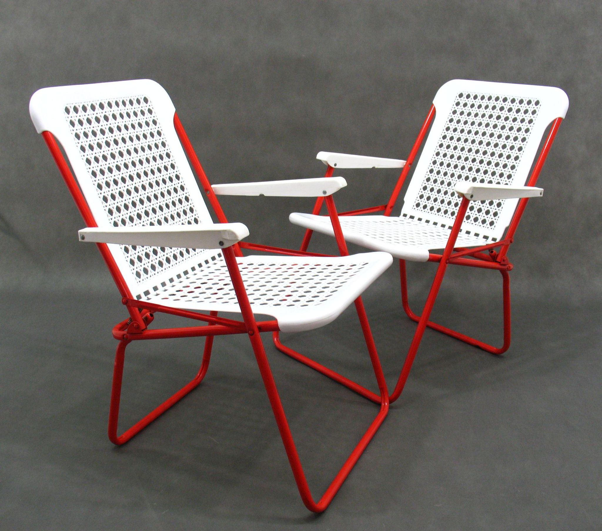 2 Italian folding chairs from Grand Soleil, 1980s