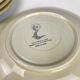 Service d'assiettes 12 pièces et plat Italie années 70