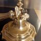 Regency candle holders in gilded bronze