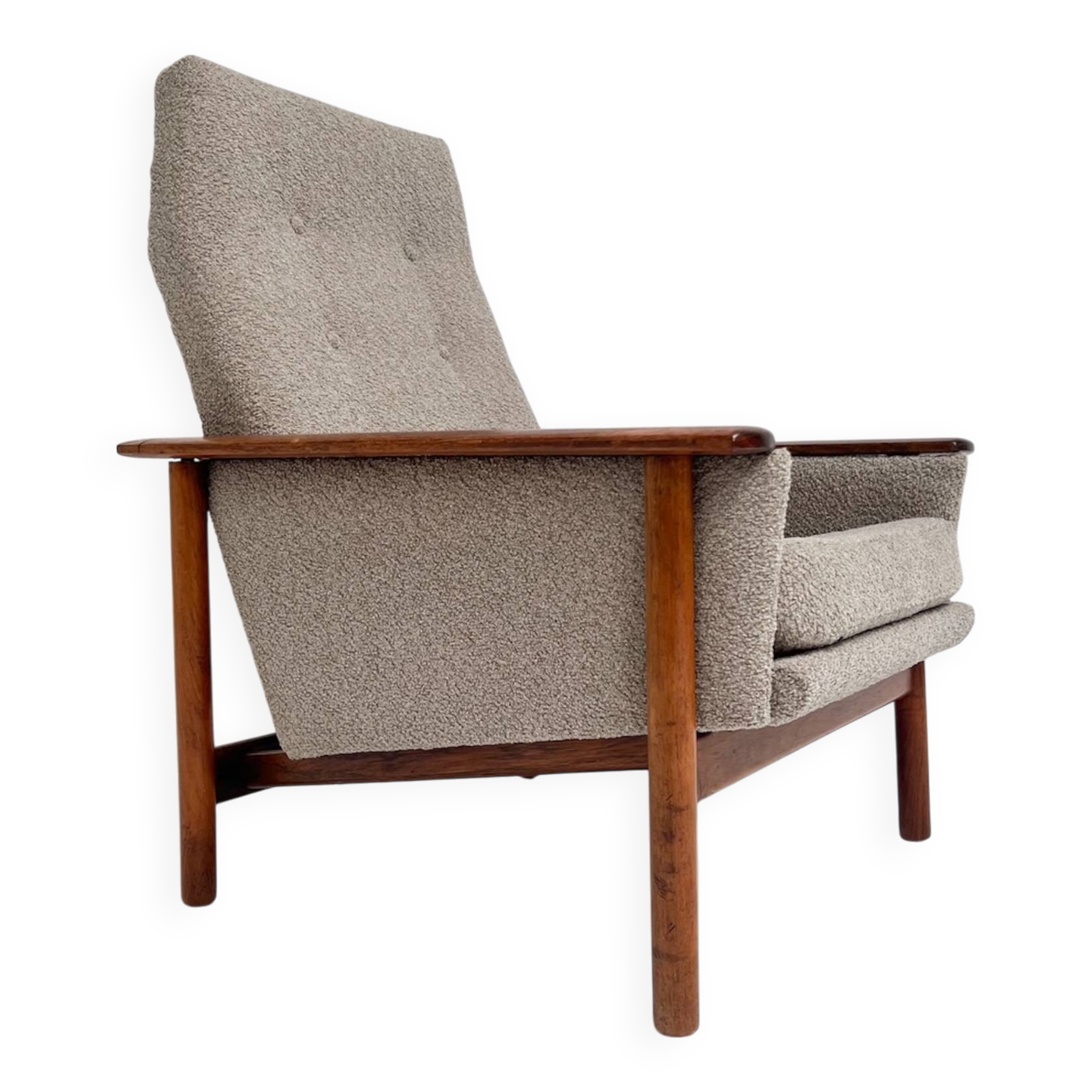 Topform armchair in Teddy fabric, 1970s