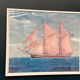 Swedish original print on paper – "Boat at Sea" by Egil Bergström – Signed – vintage and framed – 60.5 × 50.5 cm (23.8 in × 19.8 in)