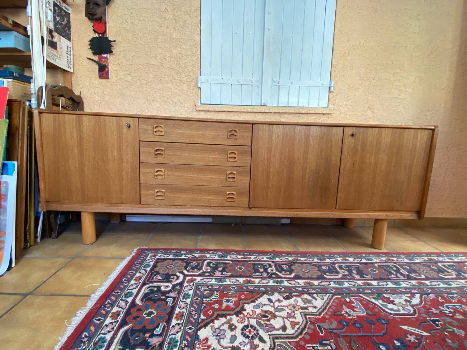 Vintage Scandinavian sideboard from the 60s