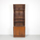 Small vintage rosewood bookcase by Carlo Jensen for Hundevad, 1960's