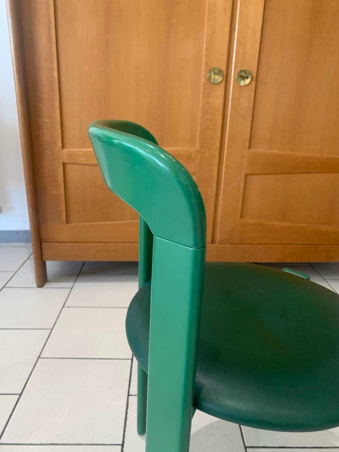 Bruno Rey Vintage Green Chair (4)