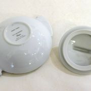 Delphie sugar bowl by Guy Degrenne in porcelain
