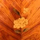 Louis XV style bedside table in marquetry rosewood
